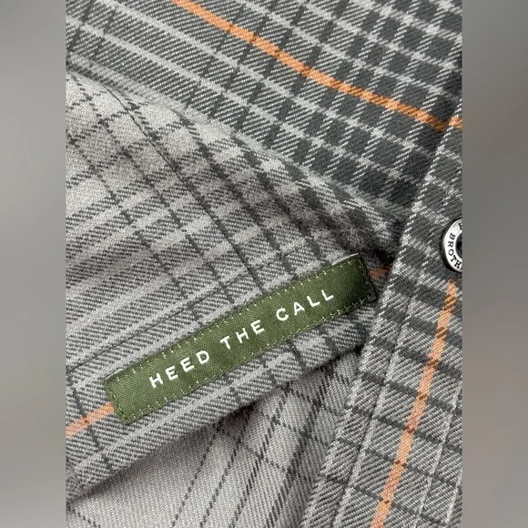 Howler BrothersHarkers Flannel ShirtRoberts Plaid: CharcoalSize Medium